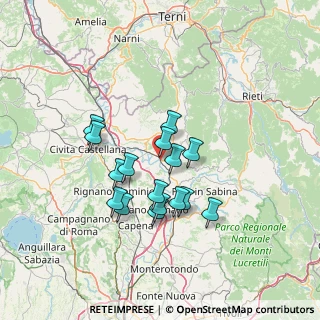 Mappa Via XXV Aprile, 02044 Forano RI, Italia (12.03688)