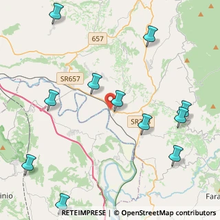 Mappa Via XXV Aprile, 02044 Forano RI, Italia (5.66545)