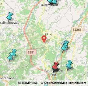 Mappa Contrada Cacciotoli, 66011 Bucchianico CH, Italia (3.231)