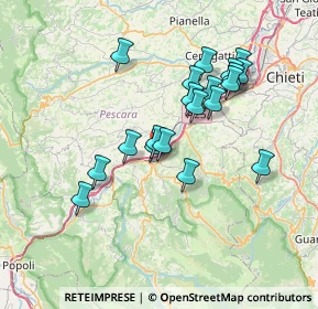 Mappa Via Sant'Emidio, 65020 Alanno PE, Italia (6.7165)
