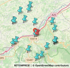 Mappa Via Sant'Emidio, 65020 Alanno PE, Italia (4.607)