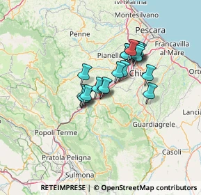 Mappa Via Sant'Emidio, 65020 Alanno PE, Italia (9.9785)