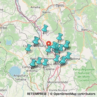 Mappa Localita' Piana Molinara, 00060 Ponzano Romano RM, Italia (12.2845)