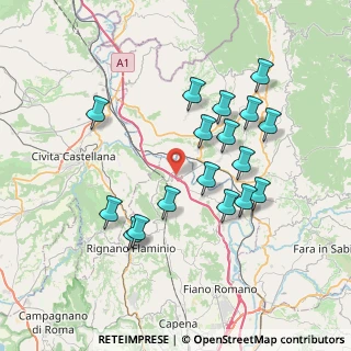 Mappa Localita' Piana Molinara, 00060 Ponzano Romano RM, Italia (7.52059)
