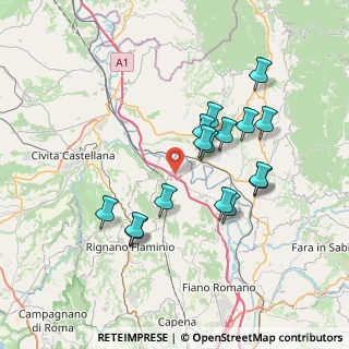 Mappa Localita' Piana Molinara, 00060 Ponzano Romano RM, Italia (7.0425)