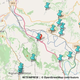 Mappa Localita' Piana Molinara, 00060 Ponzano Romano RM, Italia (6.41667)