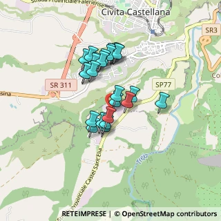 Mappa Località la Chiusa, 01030 Castel Sant'Elia VT, Italia (0.688)