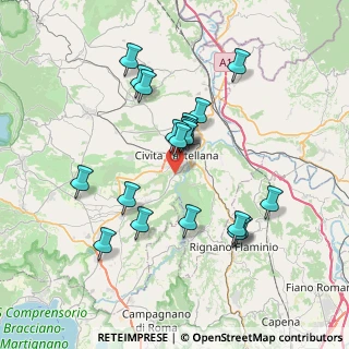 Mappa SP 77, 01033 Civita Castellana VT (7.0925)