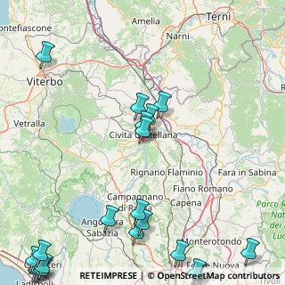 Mappa SP 77, 01033 Civita Castellana VT (28.177)
