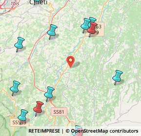 Mappa Via S. Nicola, 66010 Vacri CH, Italia (7.271)