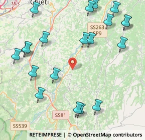 Mappa Via S. Nicola, 66010 Vacri CH, Italia (5.589)