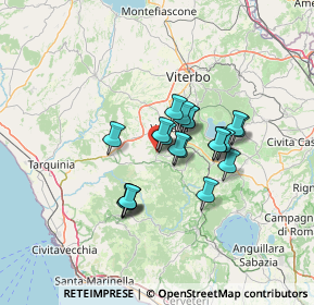 Mappa Via dei Pozzi, 01010 Blera VT, Italia (10.1685)