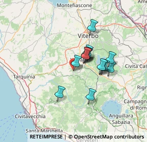 Mappa Via dei Pozzi, 01010 Blera VT, Italia (10.445)