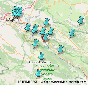 Mappa Via Santa Maria, 67020 Villa Sant'Angelo AQ, Italia (9.212)