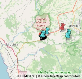 Mappa Via del Pascolaro, 01010 Monte Romano VT, Italia (1.803)