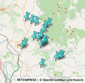 Mappa Via A. Bulgarelli, 02047 Poggio Mirteto RI, Italia (2.718)