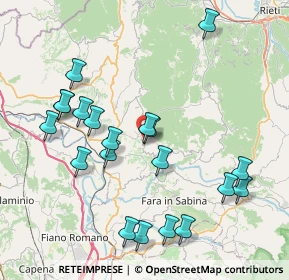 Mappa Via A. Bulgarelli, 02047 Poggio Mirteto RI, Italia (8.9725)