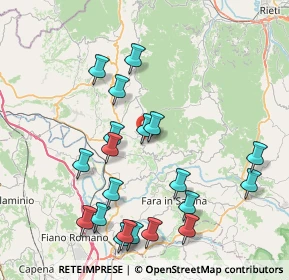 Mappa Via A. Bulgarelli, 02047 Poggio Mirteto RI, Italia (9.131)