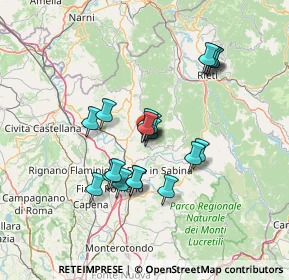 Mappa Via A. Bulgarelli, 02047 Poggio Mirteto RI, Italia (11.909)