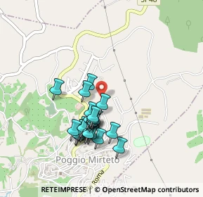Mappa Via A. Bulgarelli, 02047 Poggio Mirteto RI, Italia (0.42083)