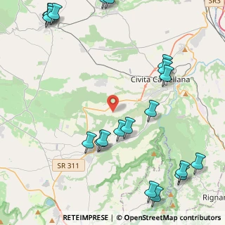 Mappa Via ciuchino, 01030 Castel Sant'Elia VT, Italia (6.2035)