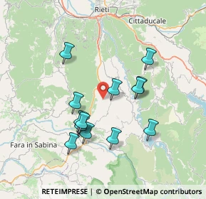Mappa 02030 Torricella In Sabina RI, Italia (6.94077)