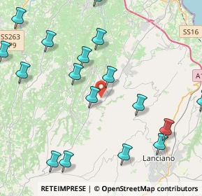 Mappa Via Villa Selciaroli, 66014 Crecchio CH, Italia (5.68611)