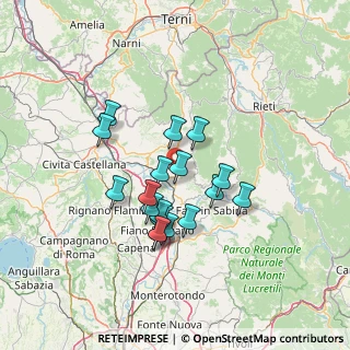 Mappa Snack Bar Alessio, 02044 Forano RI, Italia (11.81722)