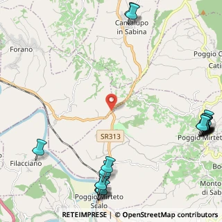 Mappa S.s. sabina 657 km 0.60, 02044 Forano RI, Italia (3.6335)
