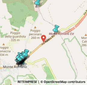 Mappa SS 1 Bis, 01010 Monte Romano VT, Italia (1.48571)