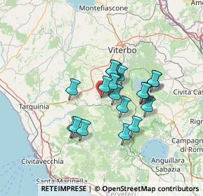 Mappa Piazza dei Papi, 01010 Blera VT, Italia (10.7965)