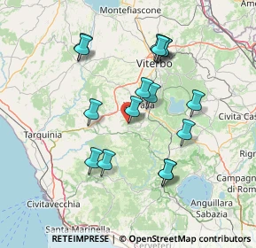 Mappa Piazza dei Papi, 01010 Blera VT, Italia (14.37688)