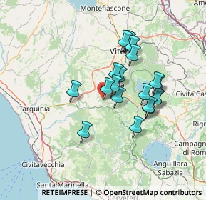 Mappa Piazza dei Papi, 01010 Blera VT, Italia (12.2035)