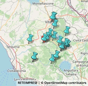 Mappa Unnamed Road, 01010 Villa San Giovanni in Tuscia VT, Italia (12.669)