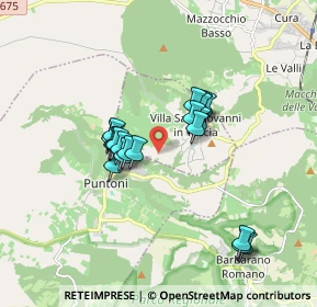 Mappa Unnamed Road, 01010 Villa San Giovanni in Tuscia VT, Italia (1.502)