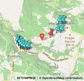 Mappa Unnamed Road, 01010 Villa San Giovanni in Tuscia VT, Italia (1.0585)