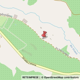 Mappa Via Sant Eusebio, 01037 Ronciglione VT, Italia, 01037 Ronciglione, Viterbo (Lazio)