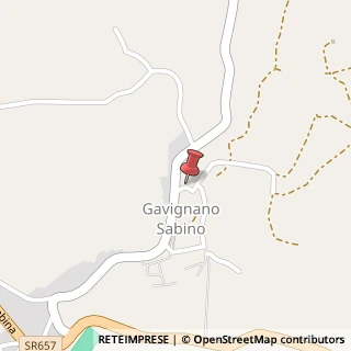 Mappa Piazza degli Eroi, 02044 Gavignano Sabino RI, Italia, 02044 Forano, Rieti (Lazio)