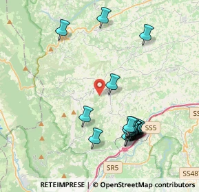 Mappa Via Vasca, 65020 Pietranico PE, Italia (4.348)