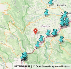 Mappa Via Vasca, 65020 Pietranico PE, Italia (11.208)