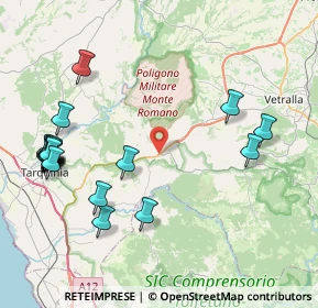 Mappa Via Aurelia Nord, 01010 Monte Romano VT, Italia (10.662)