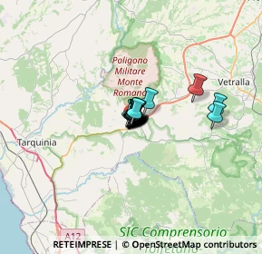 Mappa Via Aurelia Nord, 01010 Monte Romano VT, Italia (1.73)