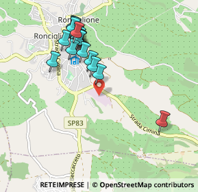 Mappa Zona Artigianale Loc, 01037 Ronciglione VT, Italia (1.034)