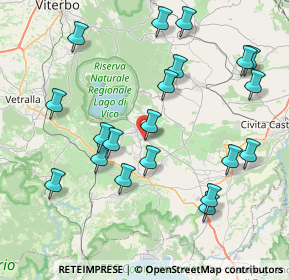 Mappa Zona Artigianale Loc, 01037 Ronciglione VT, Italia (9.17)