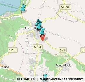 Mappa Zona Artigianale Loc, 01037 Ronciglione VT, Italia (1.81091)