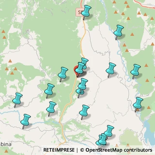 Mappa Via cecola, 02030 Torricella in Sabina RI, Italia (5.2375)