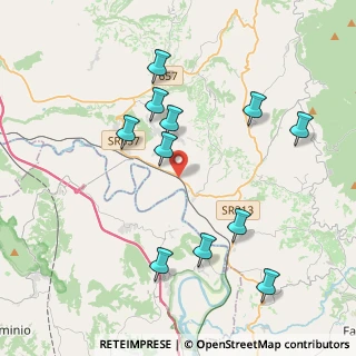 Mappa Via Sabina Sud, 02044 Forano RI, Italia (4.27636)