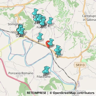 Mappa Via Sabina Sud, 02044 Forano RI, Italia (2.2335)