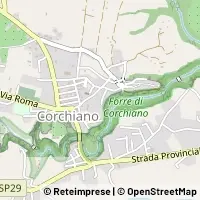 Hartă Corchiano