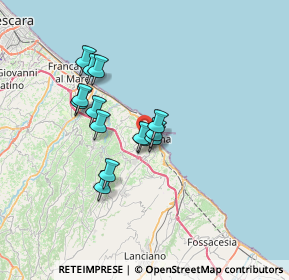 Mappa Via Genova, 66026 Ortona CH, Italia (5.65857)